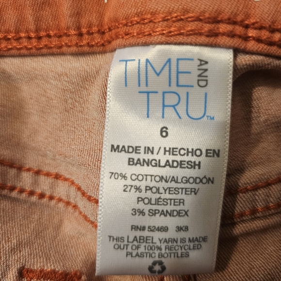 Time and Tru Mid-Rise Skinny. Size:6. - Picture 4 of 11